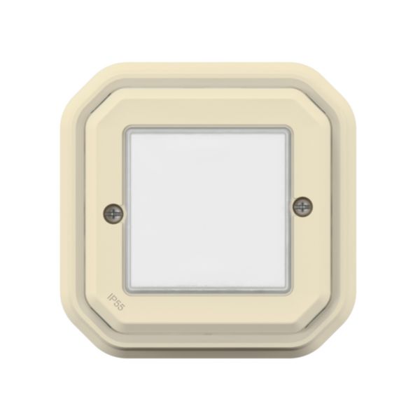 Commande sans fils, sans pile Self-e étanche Plexo with Netatmo IP55 pour éclairage et prise - complète sable
