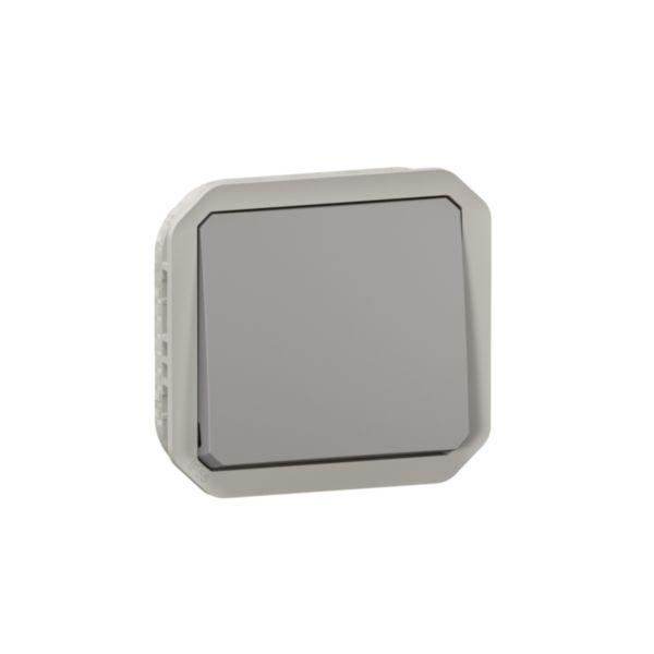 Interrupteur ou va-et-vient étanche Plexo 10A à équiper d'un boitier ou d'une plaque support finition gris - Page 3