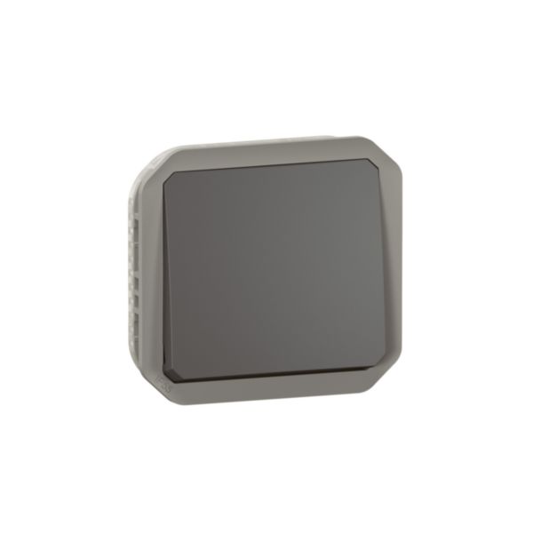 Poussoir simple étanche Plexo 10A à équiper d'un boitier ou d'une plaque support finition anthracite - Page 4