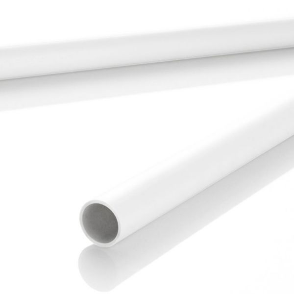 Conduit IRL 3321 Ø16mm - blanc RAL7010 antimicrobien