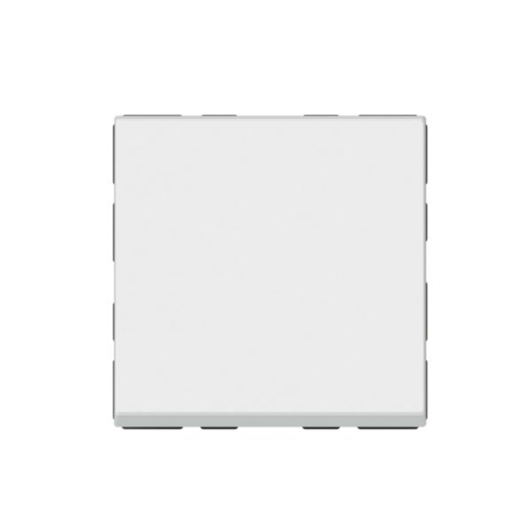 Poussoir ou poussoir inverseur Mosaic Easy-Led 6A 250V~ 2 modules - blanc