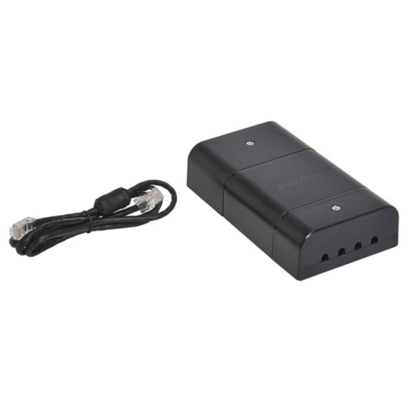 Alimentation mobile supplémentaire 100W à câbler pour chargeurs sans fils à induction avec 4 cordons RJ45