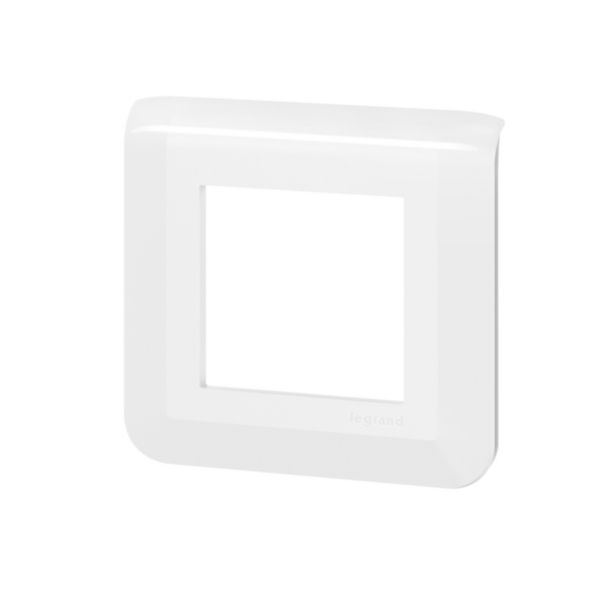 Lot de 100 plaques de finition Mosaic pour 2 modules blanc