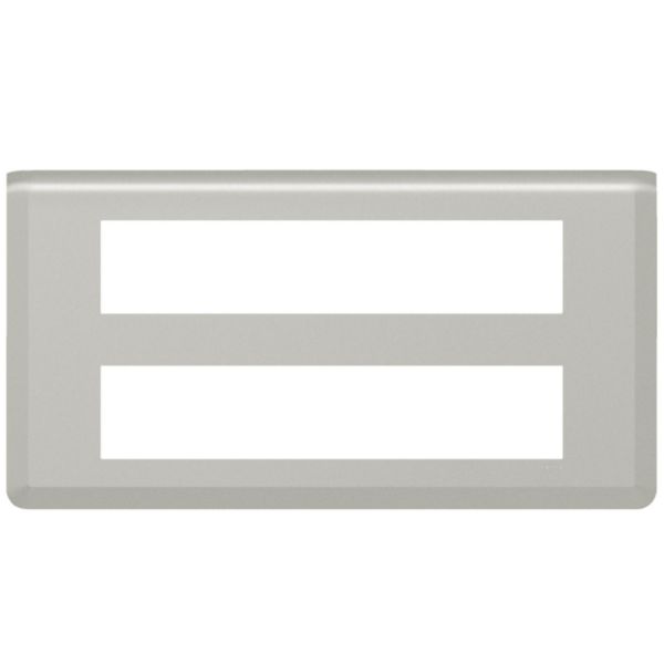 Plaque de finition Mosaic pour 2x10 modules alu