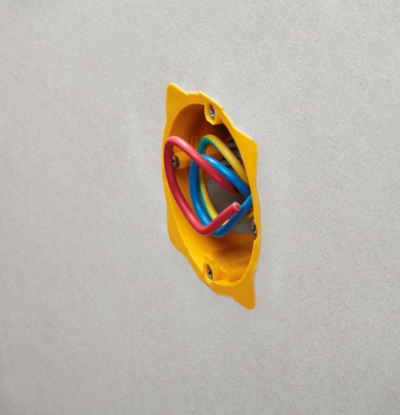 Boîte étanche monoposte Eco Batibox diamètre 67mm ou 2 modules - profondeur 40mm