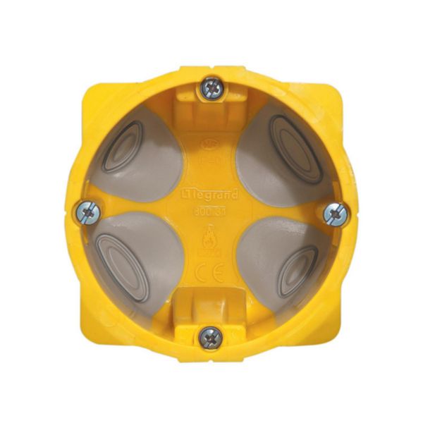 Boîte étanche monoposte Eco Batibox diamètre 67mm ou 2 modules - profondeur 40mm