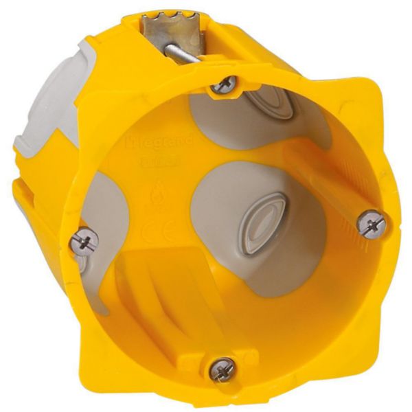 Boîte étanche monoposte Eco Batibox diamètre 67mm ou 2 modules - profondeur 50mm
