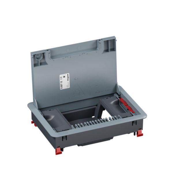 Boîte de sol Mosaic montage vertical avec couvercle plastique, résistance 3000N