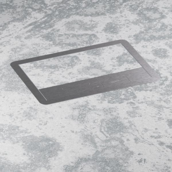 Trappe de visite Mosaic avec couvercle métal - hauteur 73mm , résistance 5000N