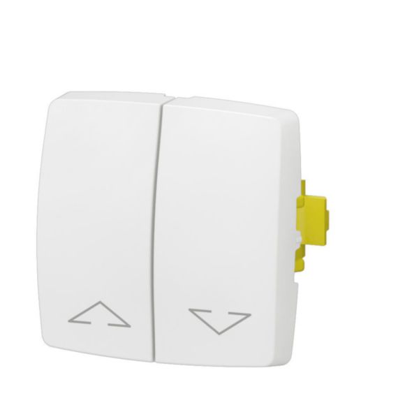 Interrupteur pour volets roulants ASK 6A 250 V~ - à composer Blanc