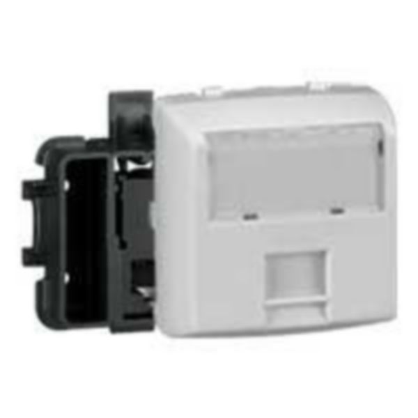 Prise RJ45 catégorie 6 FTP Appareillage saillie composable - blanc