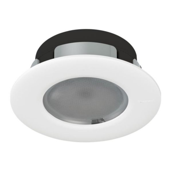 Spot à LED dimmable IP44 à enficher sur boite Modul'up 3000K ou 4000K 500lm (lumens) 120°