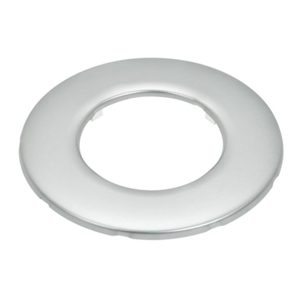 Bague de finition métal alu naturel pour spot Modul'up