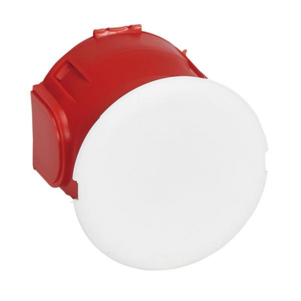 Boîte luminaire Batibox maçonnerie couvercle de finition pour applique