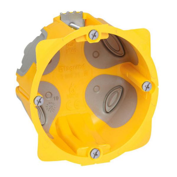 Boîte d'encastrement Eco Batibox profondeur 40mm pour plaque de plâtre