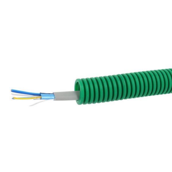 Conduit ICTA Chronofil® Ø20mm pour courant faible Int.Syst 3P 8/10 - RAL6029