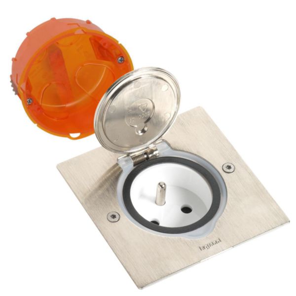 Kit prise de sol et plan de travail inox étanche IP44 avec clapet de protection + boite à encastrer - Page 13