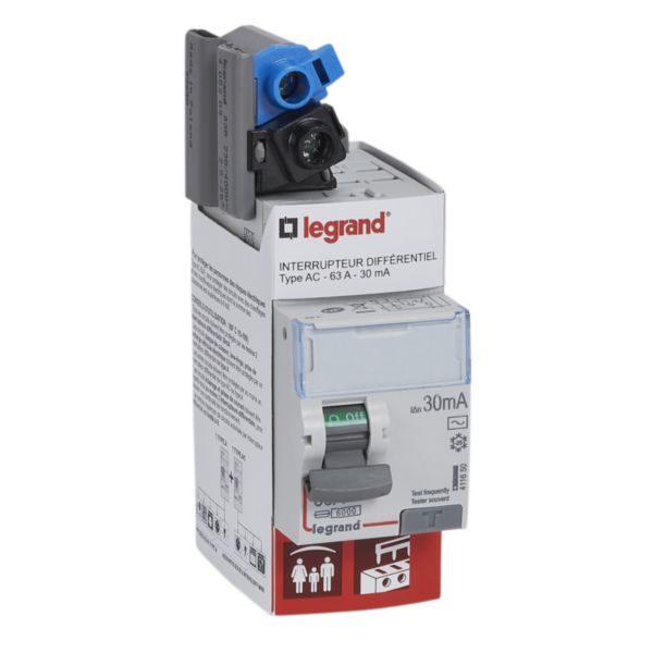 Legrand - Module d'alimentation DX- borne auto -4 P-1 mod - sortie haute  auto pour peigne 