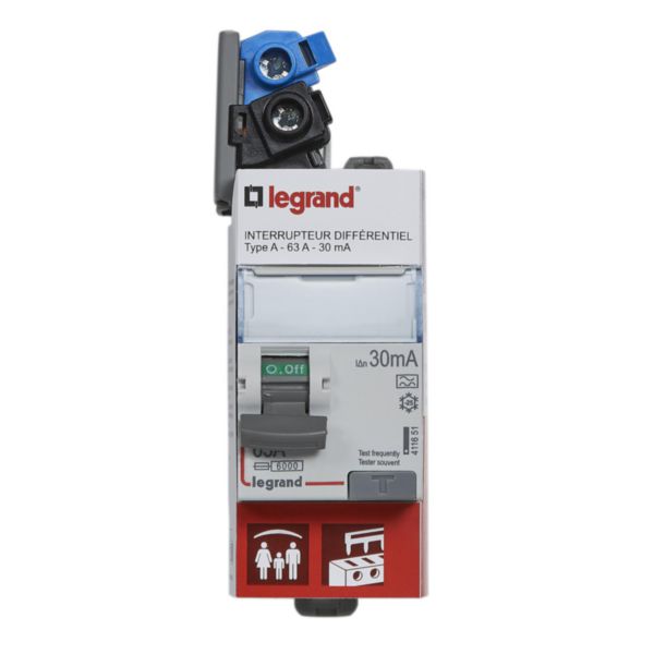 LEGRAND DX3 Interrupteur différentiel tétrapolaire 40A 30mA type AC 4 –  ELECDISCOUNT