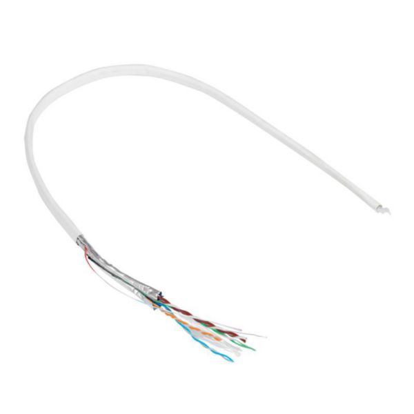 Prise double RJ45 Cat6 grade 2 TV/STP - Eur'Hom - MisterMateriaux