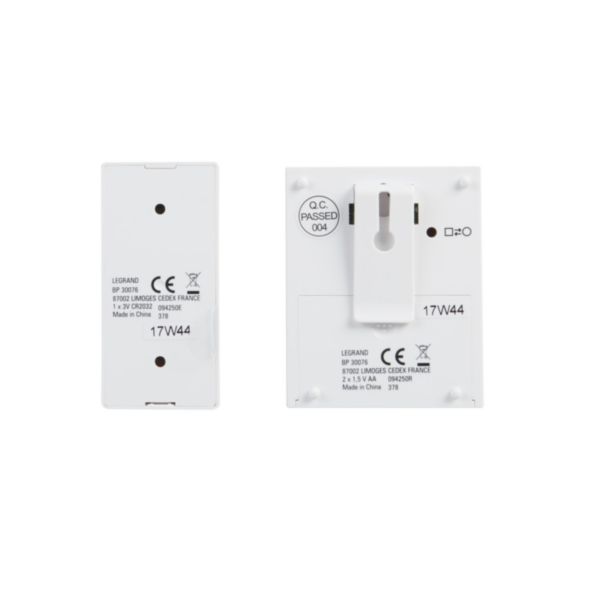 Kit carillon radio sans fils Essentiel - blanc