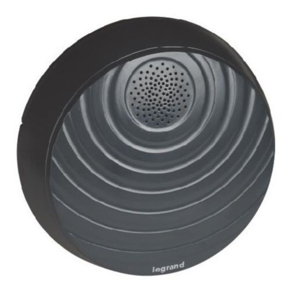 Kit carillon radio sans fils Confort à piles - anthracite