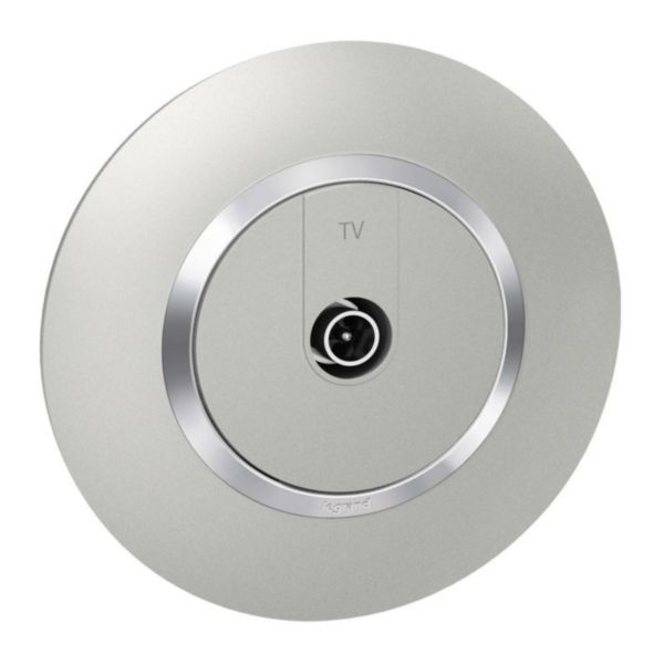 Prise TV étoile blindée dooxie livrée avec plaque ronde alu avec bague effet chrome et griffes - emballage blister - Page 6