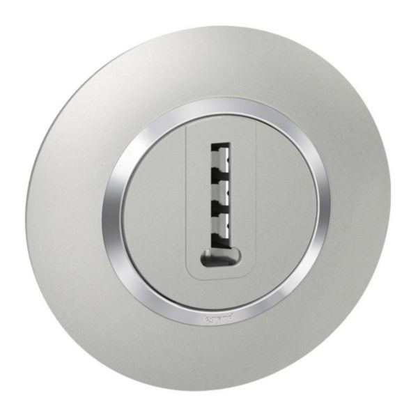 Prise téléphone en T dooxie livrée avec plaque ronde alu avec bague effet chrome - emballage blister - Page 6