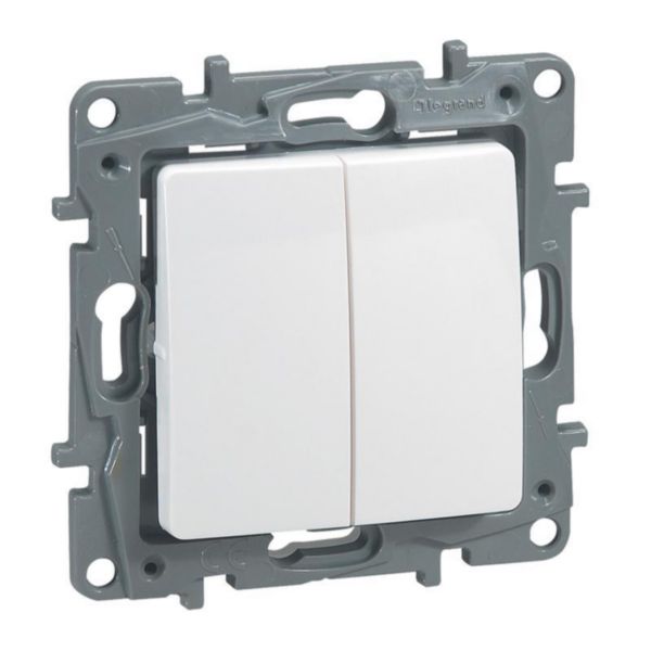 Double poussoir Niloé 6A - Eclat