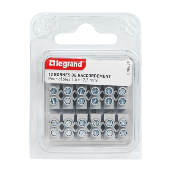 Bornes de raccordement 4mm2 Nylbloc