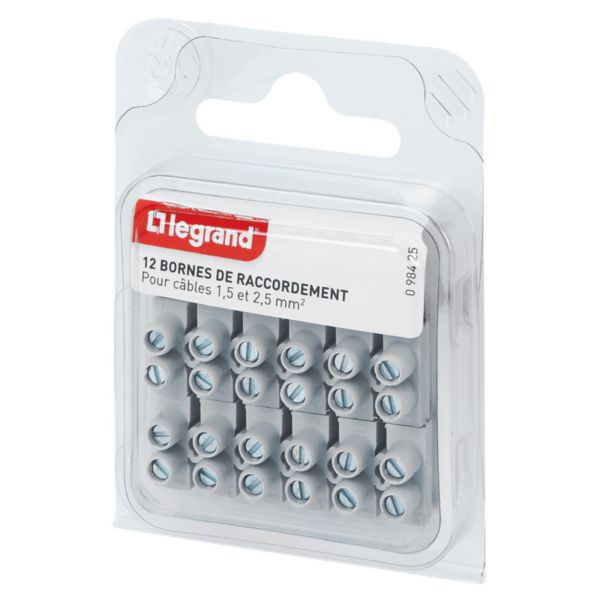 Bornes de raccordement 4mm2 Nylbloc