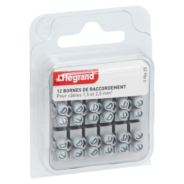 Bornes de raccordement 4mm2 Nylbloc