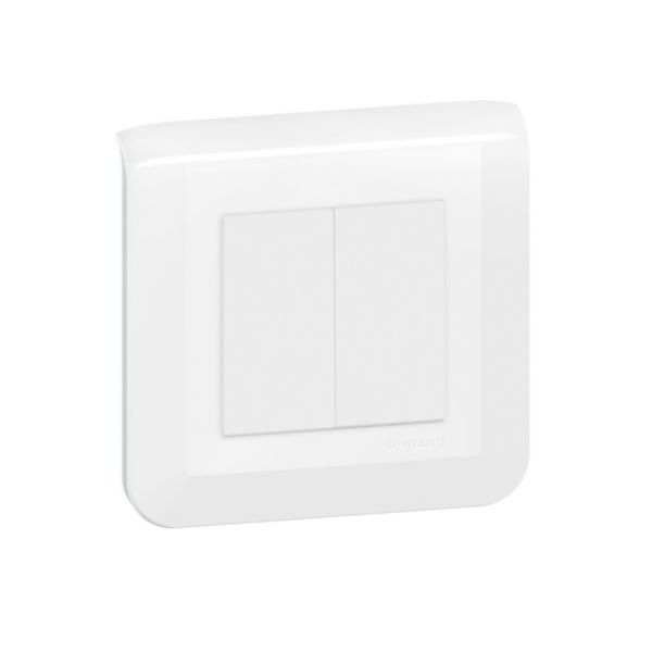 LEGRAND interrupteur Mosaic double