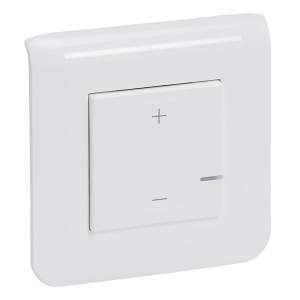 Variateur universel Mosaic 2 fils 125W - livré complet Blanc