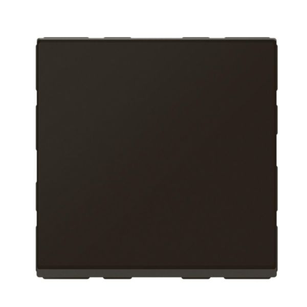 Interrupteur ou va-et-vient lumineux avec voyant Mosaic Easy-Led 10A 2 modules - noir mat
