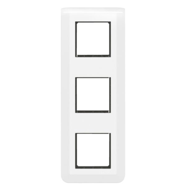 Legrand 078823 Plaque pour prise et interrupteur Legrand Mosaic - 3x2  modules vertical - blanc