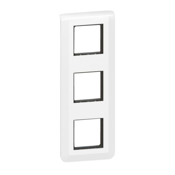 Legrand 078823 Plaque pour prise et interrupteur Legrand Mosaic - 3x2  modules vertical - blanc