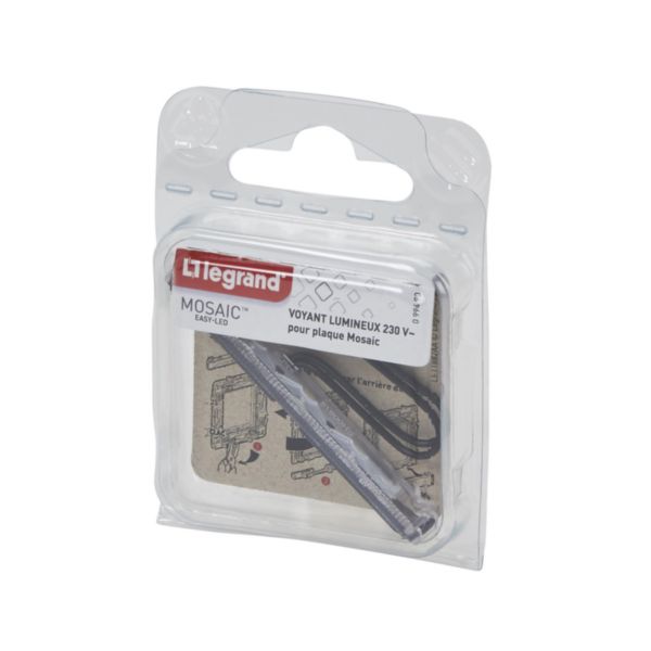 Voyant de balisage Mosaic Easy-Led 0,4W pour support 2 modules