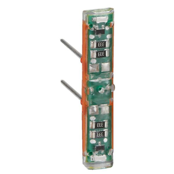 Voyant témoin Mosaic Easy-Led 230V avec repère orange