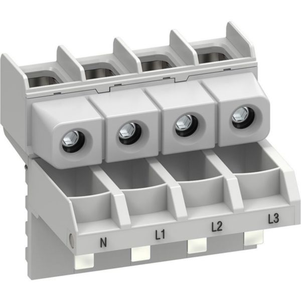 Module d'alimentation 4P 125A N à gauche pour répartiteur de rangée automatique