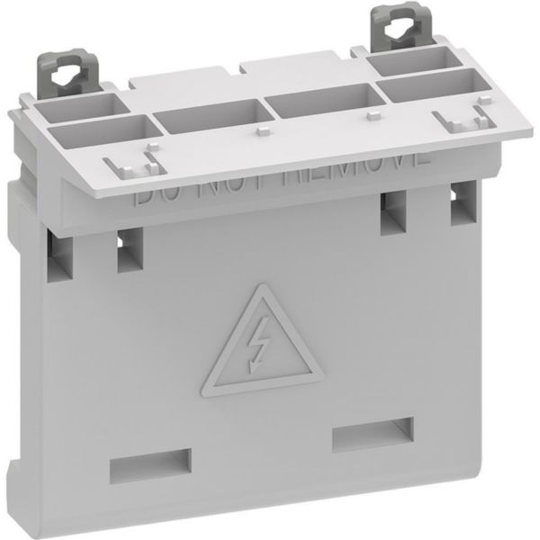 Capot de protection pour module d'alimentation 4P 125A