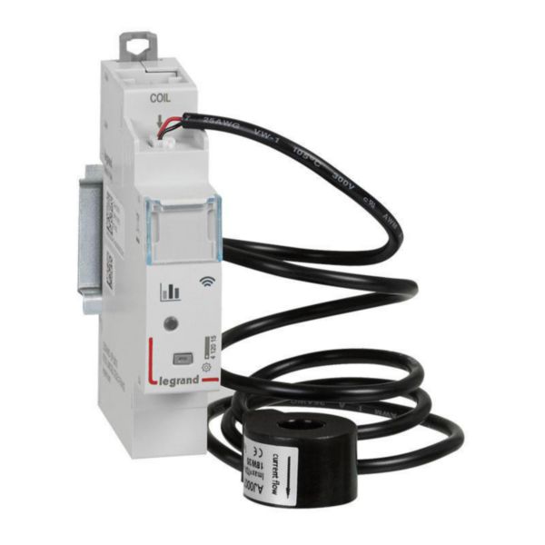 Compteur d'énergie connecté Drivia with Netatmo - livré avec 1 transformateur de courant fermé 80A - 1 module