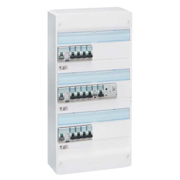 Tableau pré-équipé connecté Drivia with Netatmo pour chauffe-eau avec contacteur connecté et Module Control