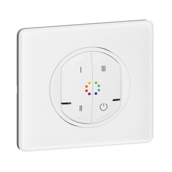 Commande sans fils Ambiances Couleurs Céliane with Netatmo pour éclairage multicouleurs connecté - complet blanc 