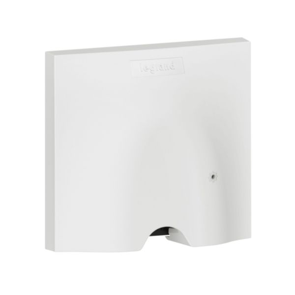 Sortie de câble connectée compatible fil pilote pour appareils 3000W maximum et mesure consommation - complet blanc