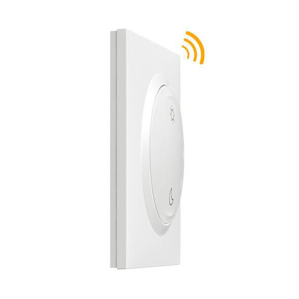 Commande sans fils Lever/Coucher pour installation connectée dooxie with Netatmo complète avec plaque blanche