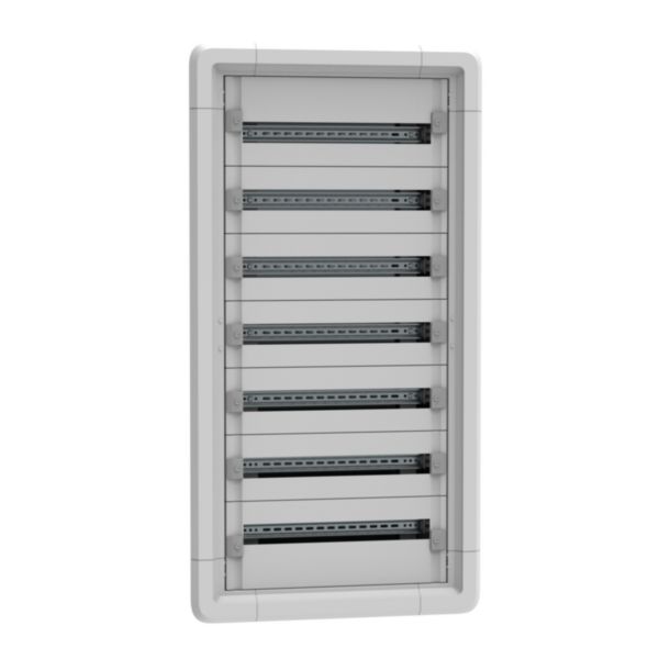 Coffret de distribution encastré 7 rangées 24 modules hauteur 1295mm - XL³ HP 160