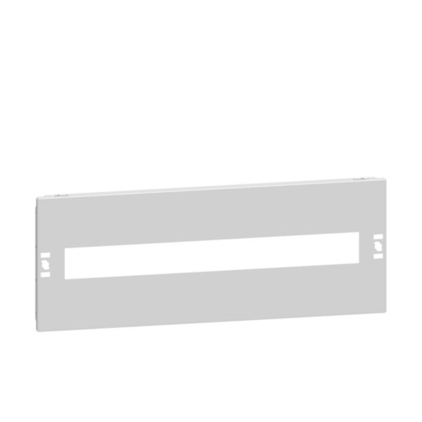 Plastron métal pour équipement DIN - hauteur 200mm 24 modules - XL³ HP 160