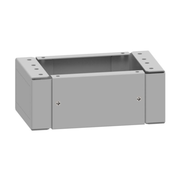 Socle hauteur 100 mm pour gaine à câbles - XL³HP 160