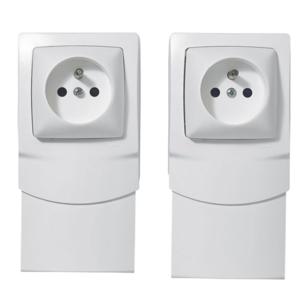 Chemin de câbles Cablofil pré-éclissé Fasclic+ à Bord Sécurité de 3 mètres en inox 316L - FC105/100S6